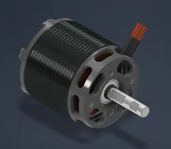 AS2317 3-4S Long Shaft 3D Trainer Airplane Brushless Motor