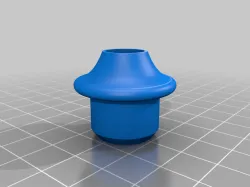Atari Black Logo Arcade Joystick Plunger Part# 039712-01 for Assy A040932-01 (Gauntlet, Rolling Thunder, Road Runner, Xybots etc. cabinets)