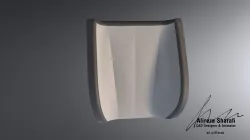 Back seat cushion