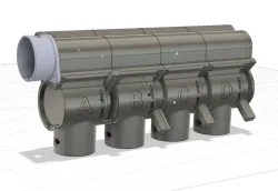 Bosch Professional 4-way distributor dust collection