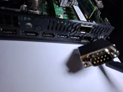 Bracket SFP+ Lenovo M920q + Mallenox MCX311A-XCAT