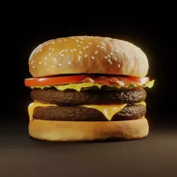 Burger 3D model