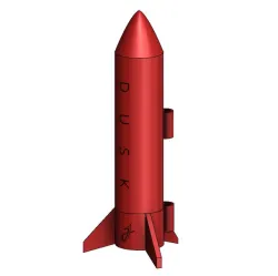 C-Class Model Rocket (Dusk)