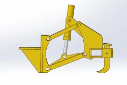 CAT120M GRADER RİPER ATTACHMENT