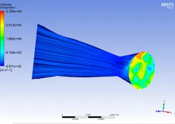 CFD Nozzle simulation in ANSYS (beginner)