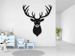 Deer Wall Decor 2D 2