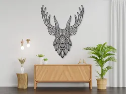 Deer Wall Decor 2D