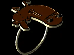 Dickbutt ring