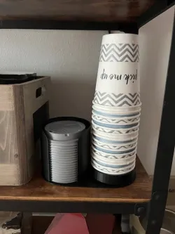 Dixie Coffee Cup and Lid Holder Remix