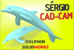 Dolphin 3d model - Sérgio CAD CAM