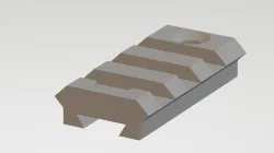 Dovetail to Picatinny/weaver rail