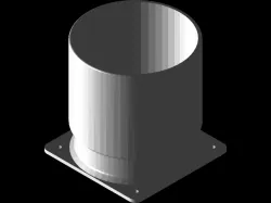 Dryer Duct/Hose Attachment (4")