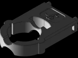 Dyson mount for Ikea Pegboard
