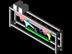 Eight Bar Link Mechanism