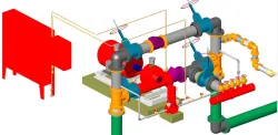 Electric Fire Pump Room Layout