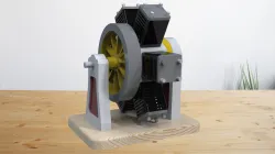Engine frame
