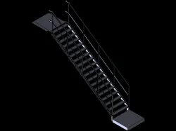 Escada de plataforma