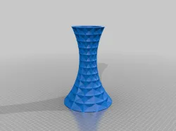 Faceted Vase