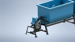 Fertilizer mixer machine