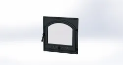 Fire door Vezuviy-205 (arc-type) for brick oven