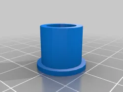 Fitting for soft tubing w/ 3/8" OD, 1/4" ID