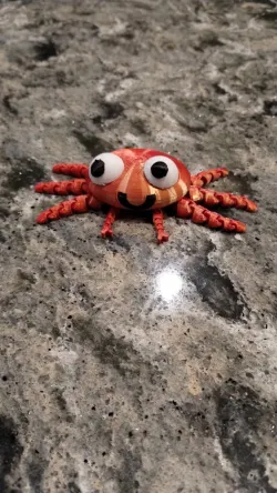 Flexible/Articulating Cute Crab