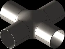 four pipe joints