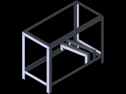 Framework (or)  Weldment  500 x 1000 x 750