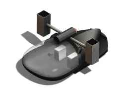 Futuristic helicopter