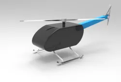 Futuristic Helicopter