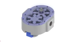 Gear pump for viscous fluids 28byj-48 5v stepper motor