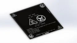 Hot Bed For 3d Printer Tronxy MK3 Upgraded