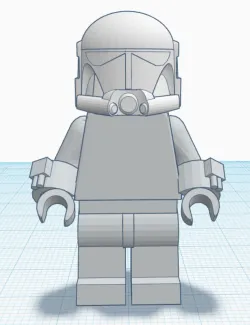 Imperial Super Comando Lego Armour