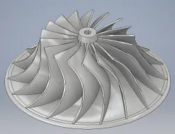 Jet Engine Compressor Blade