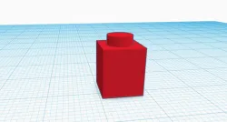 LEGO piece 1x1