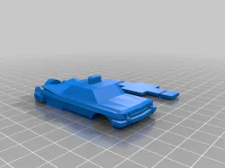 LOWRIDER STYLE IMPALA TAXI 1/64 CAR, HOT WHEELS