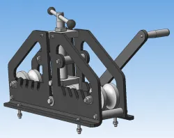 Manual pipe bender