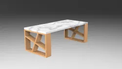 Marble Coffee Table by BK