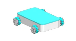 Mecanum wheel robot