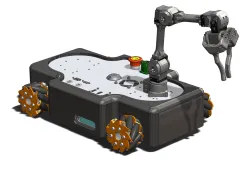 Mecanum Wheels Based Robot for RoboCup @WORK