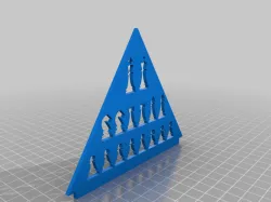 Modelo Troféu Xadrez 1
