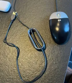 Mouse cable reel, 滑鼠電纜捲軸,माउस केबल रील