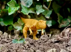 Movable figure of the dinosaur T rex