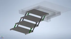Movable staircase