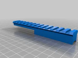 Nerf Elite Ace - Barrel and Picatinny Rail mods