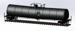 Oil Tanker Rail Car