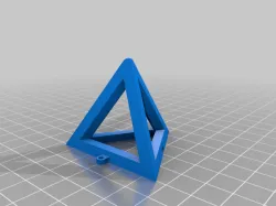 Painters Tetrahedron (Pyramid)