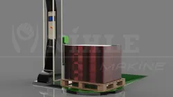 Pallet stretch wrapping machine