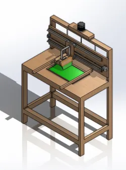 pcb printing machine