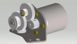 Philips 15V DC motor